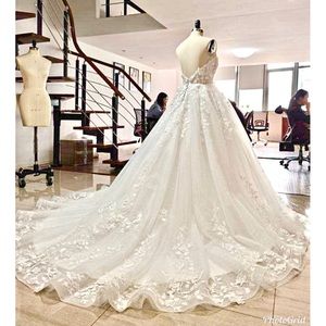 3D Floral Strapless Wedding Dress Corset